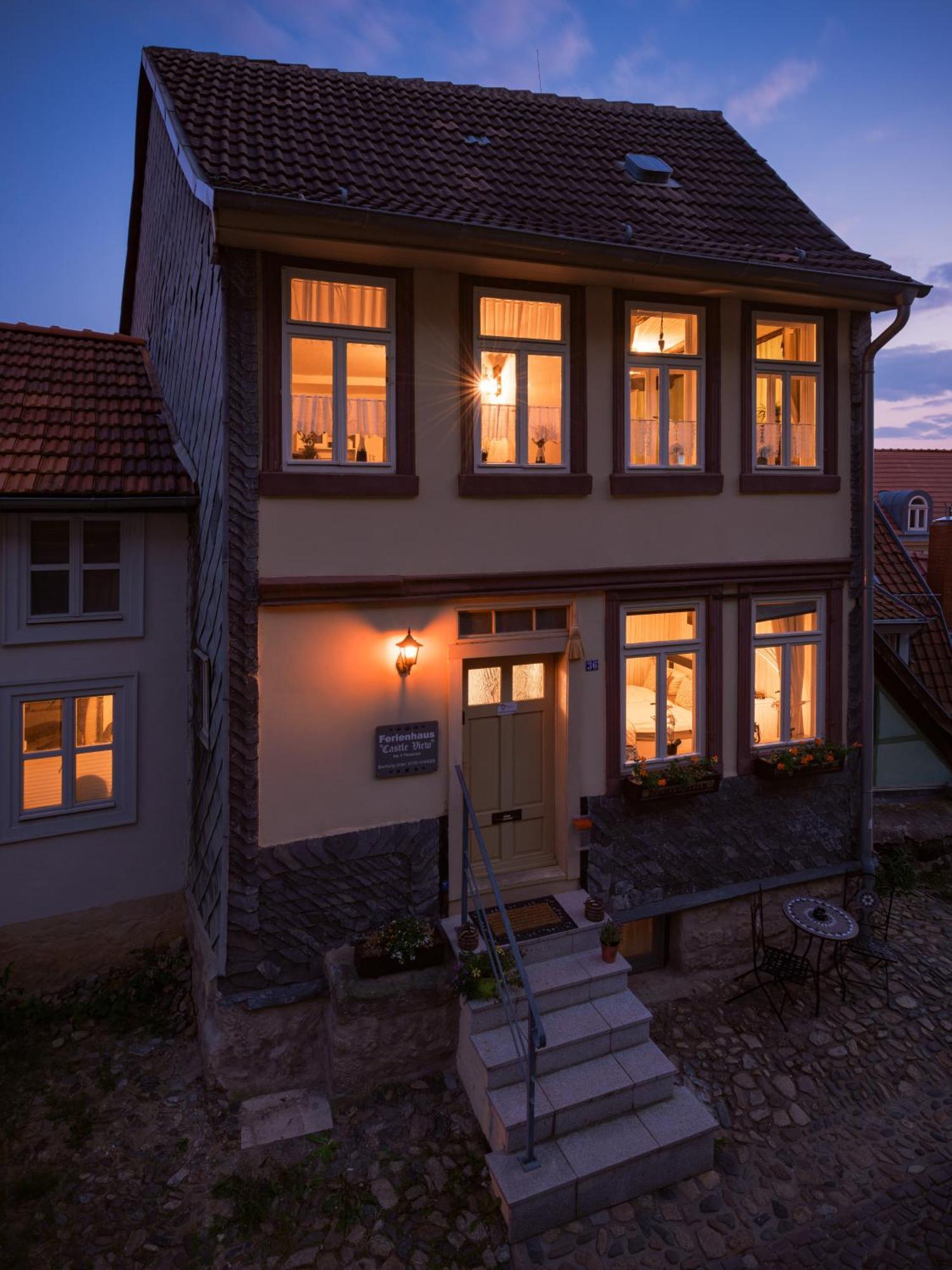 Villa Ferienhaus Castle View Quedlinburg Exterior foto